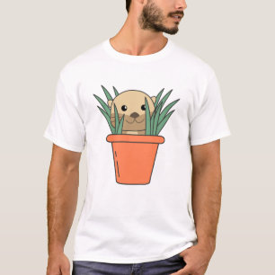 Otter Plants Nature Friend Animal Friend Gardener T-Shirt