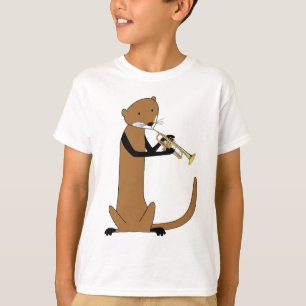 Otter Playing the Trumpet T-Shirt