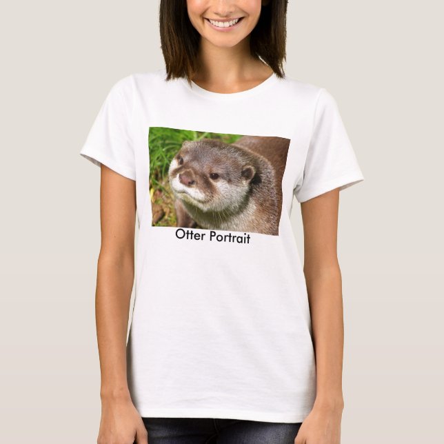 Otter Portrait T-Shirt (Front)