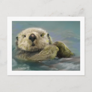 Otter Postcard