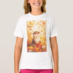 Otter Pumpkin Patch T-Shirt