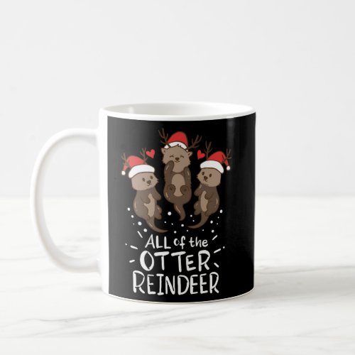 Otter Reindeer Deer Coffee Mug