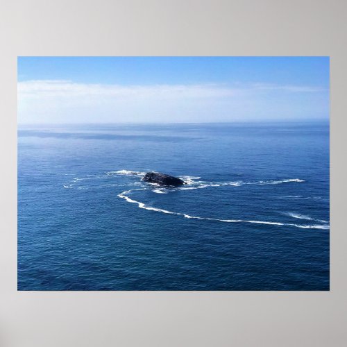 Otter Rock Cape Foulweather Newport Oregon Poster
