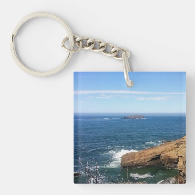 Otter Rock Keychain (Front)