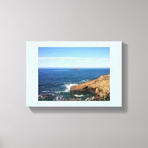 Otter Rock Oregon Coast Canvas Print