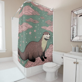Otter Shower Curtain