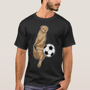 Otter Soccer player Soccer T-Shirt
