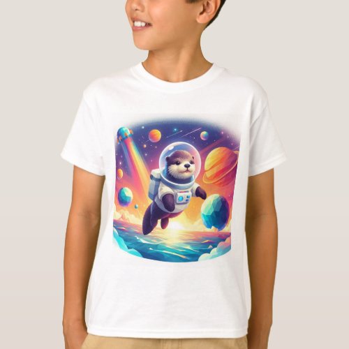 Otter Space Adventure T shirt