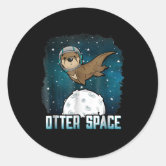 Otter Yoga Funny Otter In Yoga Poses Sports' Sticker