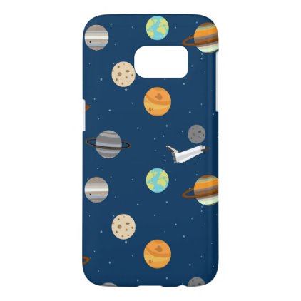 Otter Space Shuttle Planet Exploration Samsung Galaxy S7 Case