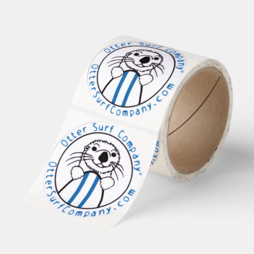 Otter Surf Stickers