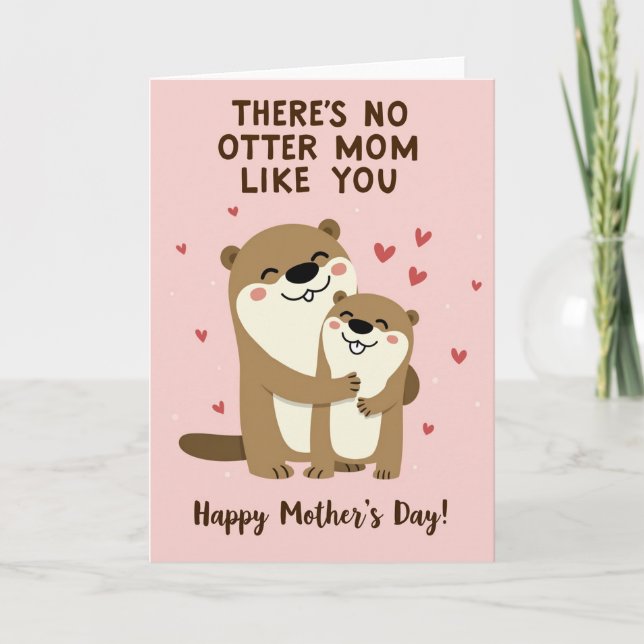 Otter Sweet Mothers Day Love Card (Front)