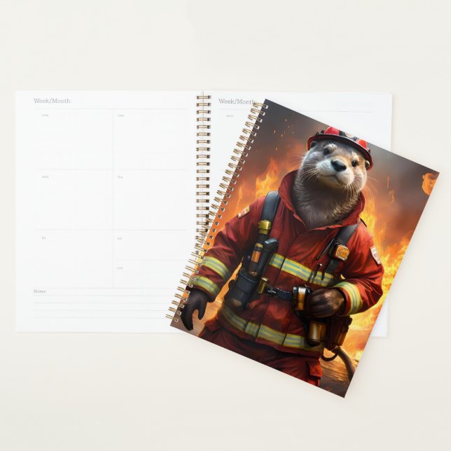 Otter The Fire Fighter, Planner (Display)