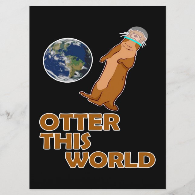 Otter This World | Lovely Gift Menu (Front)