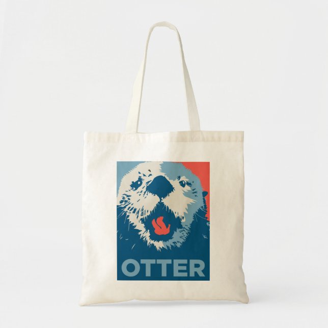 Otter Tote Bag (Front)