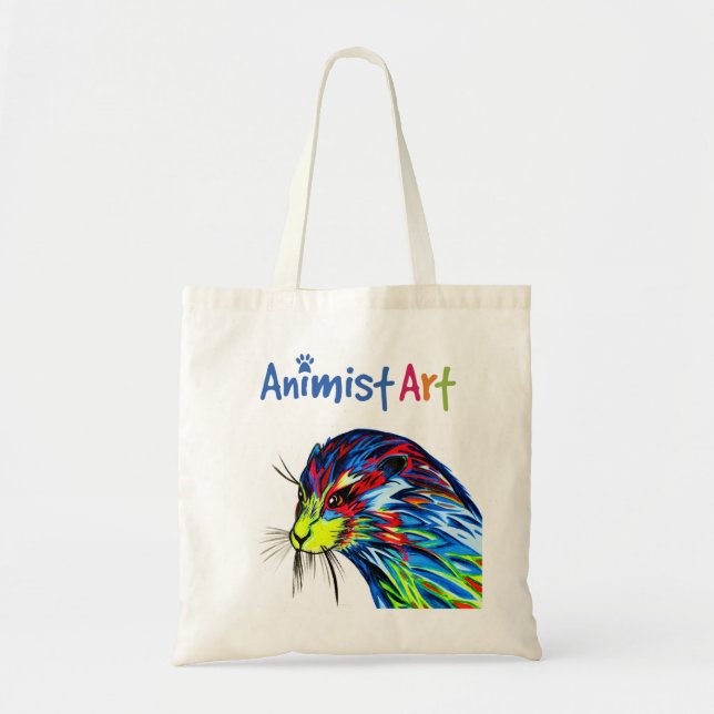 Otter Tote bag by Animist Art (Front)