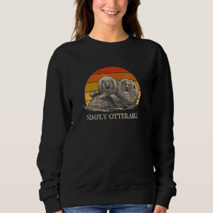 Otterable Otter Humor Sea Animal Outfit Sweatshirt