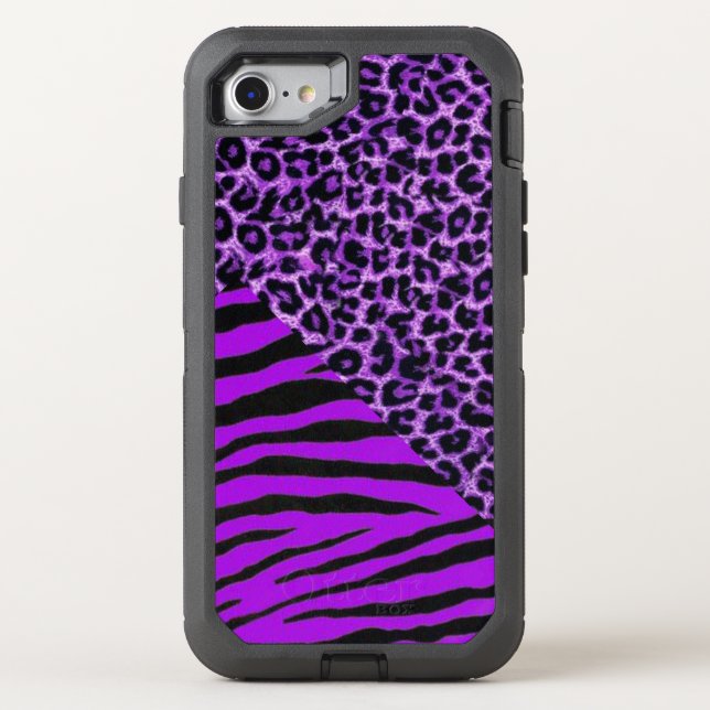 OtterBox Apple iPhone 7 Defender Case/Zebra (Back)