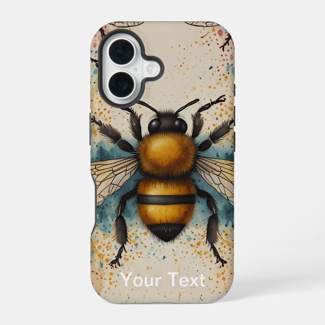 OtterBox Bee Patten Design Iphone Case (Back)
