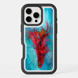 Otterbox Case iPhone 16 Pro Max Red-Feathered Fish