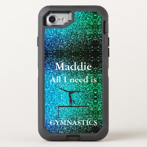 OTTERBOX CASE PERSONALIZED FOR GYMNAST