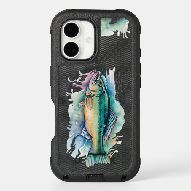 Otterbox Case - Watercolor Series: Bass (Back)