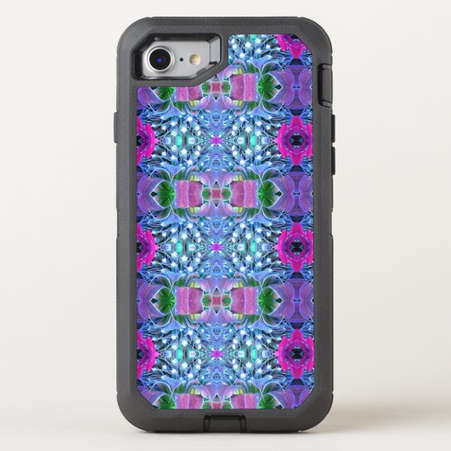 Otterbox Cellphone Case UV Flower #1 (Back)