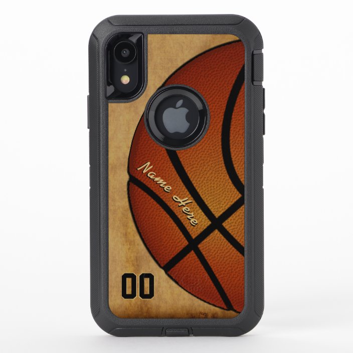OtterBox Cool Personalized Basketball Phone Cases | Zazzle.com