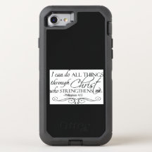 Otterbox Defender Case- I Can Do All Things..