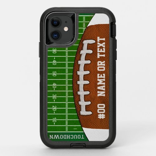OtterBox Defender Custom Football iPhone Cases