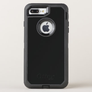 Custom OtterBox Apple iPhone 8 Plus/7 Plus Defender Series Case, Black