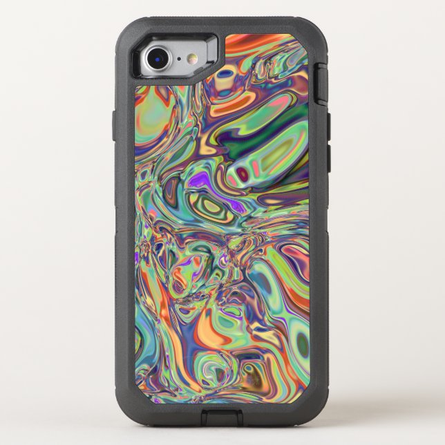 OtterBox Defender Series Case, Black iPhone Case (Back)