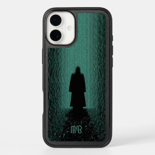 Otterbox:Digital Matrix Corridor Hacker Silhouette iPhone 16 Plus Case
