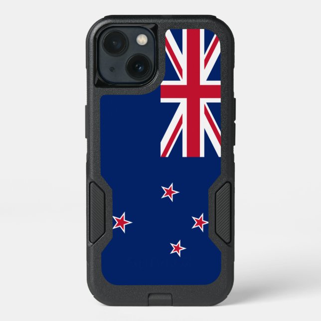 OtterBox iPhone 13 Case, New Zealand Flag Case (Back)