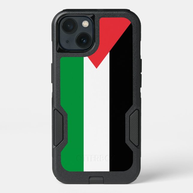 OtterBox iPhone 13 Case, Palestine flag (Back)