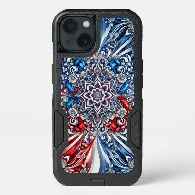 OtterBox iPhone 13 Case with French Colors (Back)