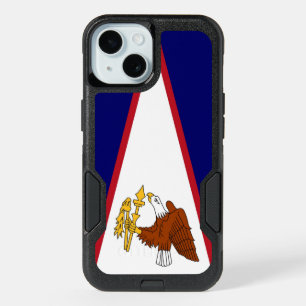 OtterBox iPhone 15 Case with American Samoa Flag