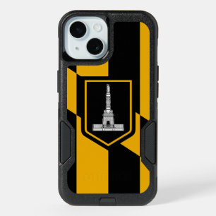 OtterBox iPhone 15 Case with Baltimore Flag