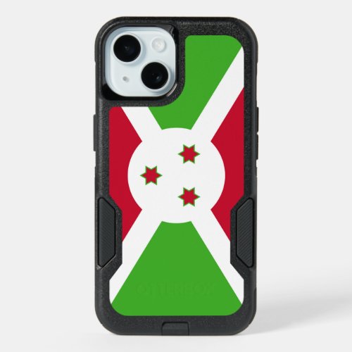 OtterBox iPhone 15 Case with flag of Burundi