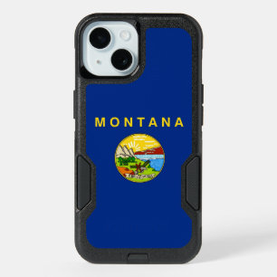 OtterBox iPhone 15 Case with Montana Flag