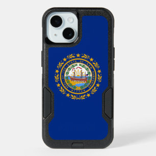 OtterBox iPhone 15 Case with New Hampshire Flag