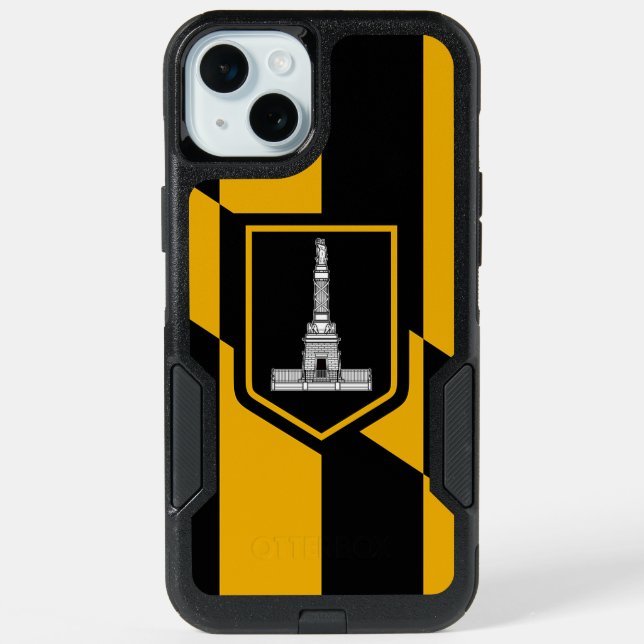 OtterBox iPhone 15 Plus Case, Baltimore, USA Case (Back)