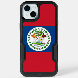 OtterBox iPhone 15 Plus Case, Belize Flag Case