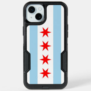 OtterBox iPhone 15 Plus Case, Chicago Flag Case