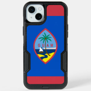 OtterBox iPhone 15 Plus Case, Guam Flag Case