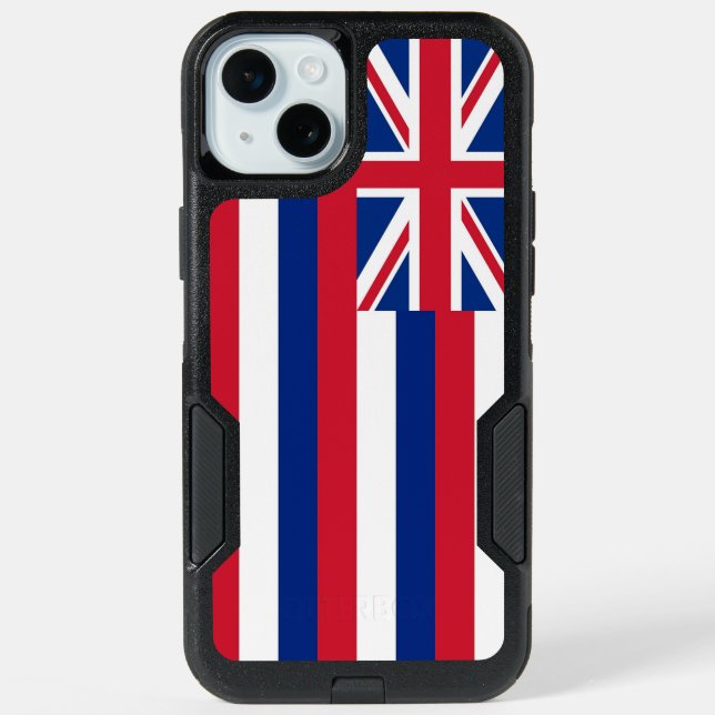 OtterBox iPhone 15 Plus Case, Hawaii Flag Case (Back)