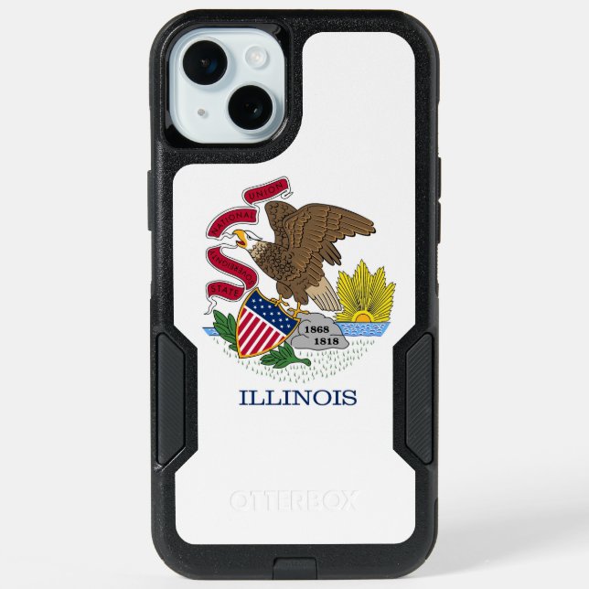 OtterBox iPhone 15 Plus Case, Illinois, USA (Back)