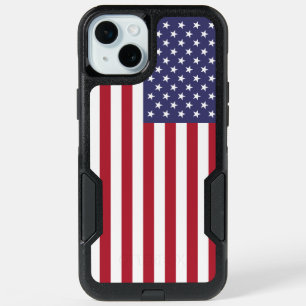 OtterBox iPhone 15 Plus Case, USA Flag Case