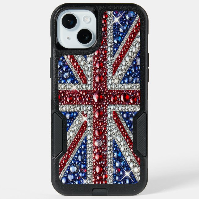 OtterBox iPhone 15 Plus, United Kingdom colors Plus Case (Back)