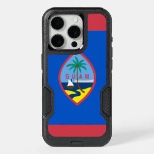 OtterBox iPhone 15 Pro Case, Guam Flag Case
